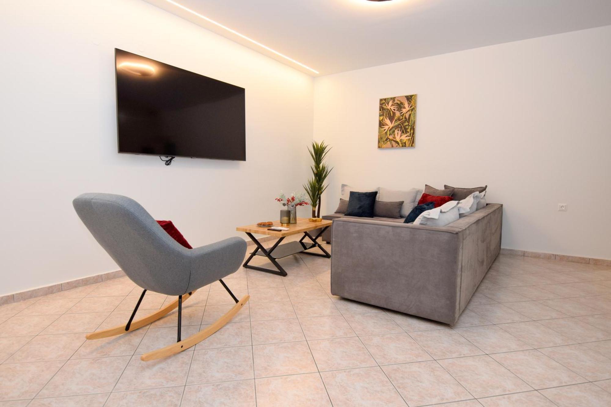 Katakis Luxury Apartment Hriszí Aktí Haniá Kültér fotó